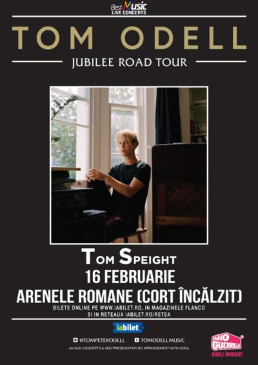 Tom Odell la Arenele Romane: Golden Circle Sold Out