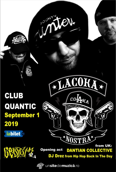 Concert La Coka Nostra in club Quantic