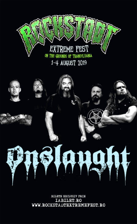 ONSLAUGHT: Trash metal britanic la Rockstadt Extreme Fest 2019