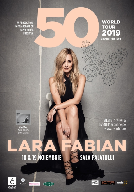 Două concerte Lara Fabian în București