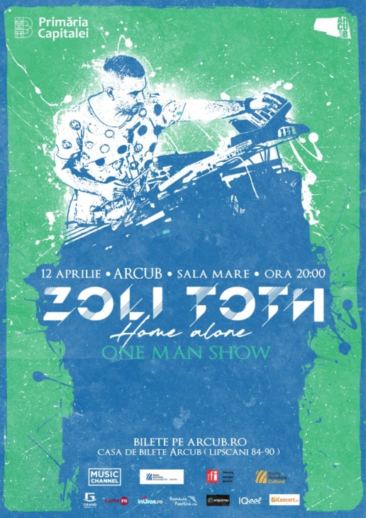 Un one-man show electrizant - Zoli Toth la ARCUB
