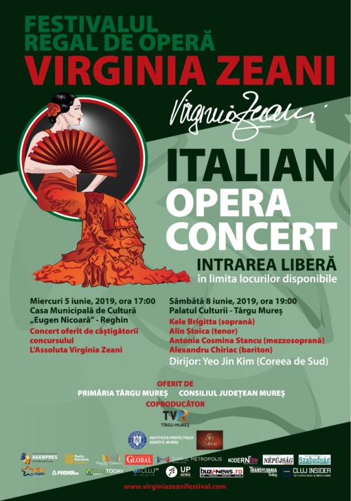 Concert extraordinar Brigitta Kele la Festivalului Regal de Operă “Virginia Zeani”