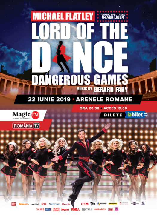 Dansatorii Lord Of The Dance sărbătoresc 10 ani de spectacole în România, la Arenele Romane