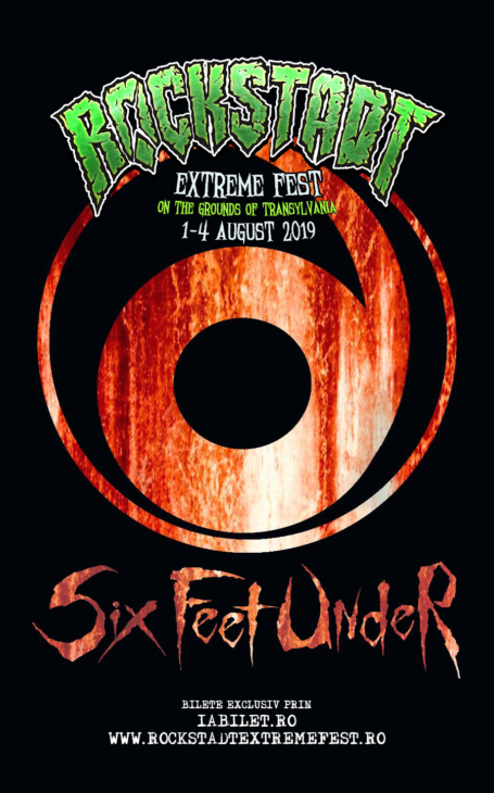 Six Feet Under pentru prima dată în România, la Rockstadt Extreme Fest 2019