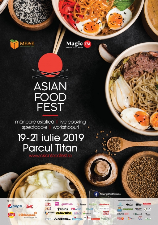 Asian Food Fest, o călătorie culinară în jurul Asiei, in Parcul Titan din Bucuresti