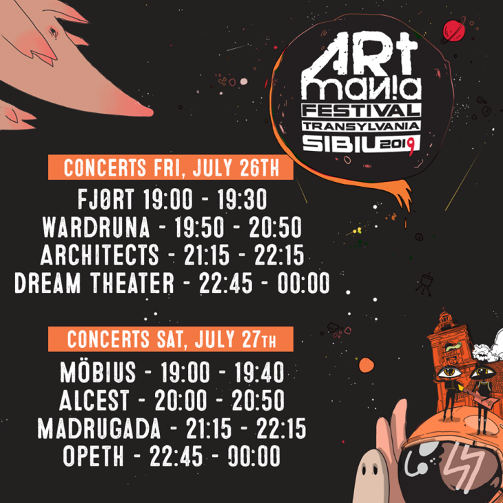 Program ARTmania Festival 2019