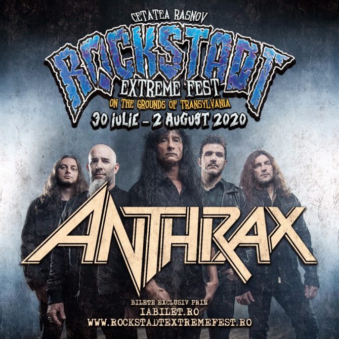 ANTHRAX vine la Rockstadt Extreme Fest 2020