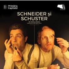 Actorii Mihai Călin și Richard Bovnoczki revin la ARCUB în producția „Schneider și Schuster”