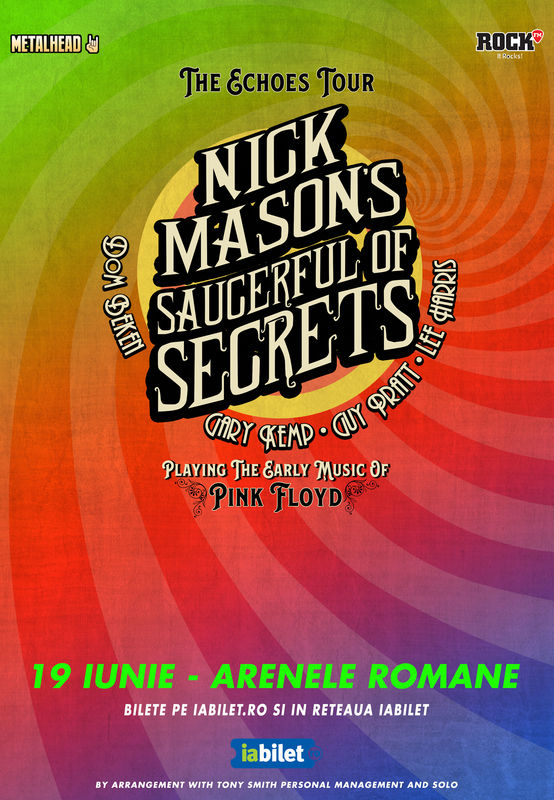 Concert Nick Mason's Saucerful Of Secrets la Arenele Romane din Bucuresti