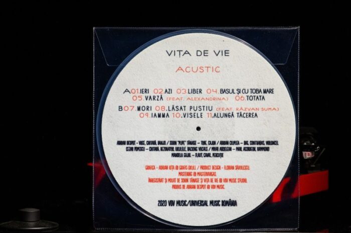 VIȚA DE VIE va lansa albumul Acustic pe vinil, în ediție limitată