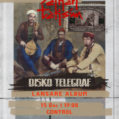 Balkan Taksim lansează albumul de debut „Disko Telegraf” – 15 decembrie, Control Club