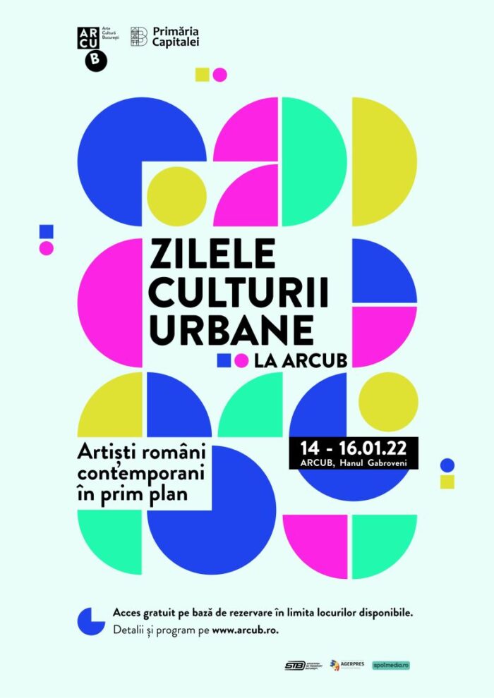 Comunicat de presă – Încep Zilele Culturii Urbane la ARCUB