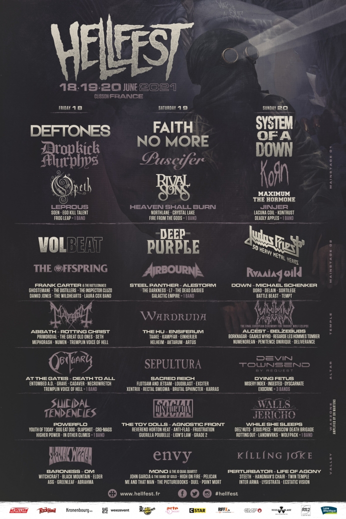 HellFest 2021 - Line-up complet