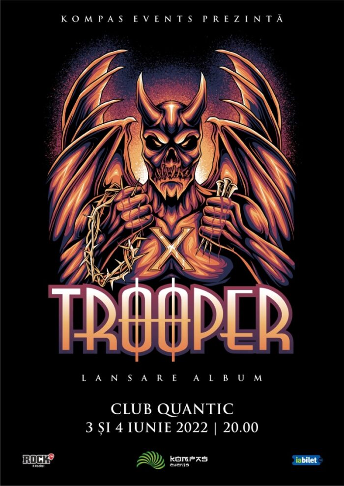 Concert Trooper – lansarea unui nou album de studio – ”X”