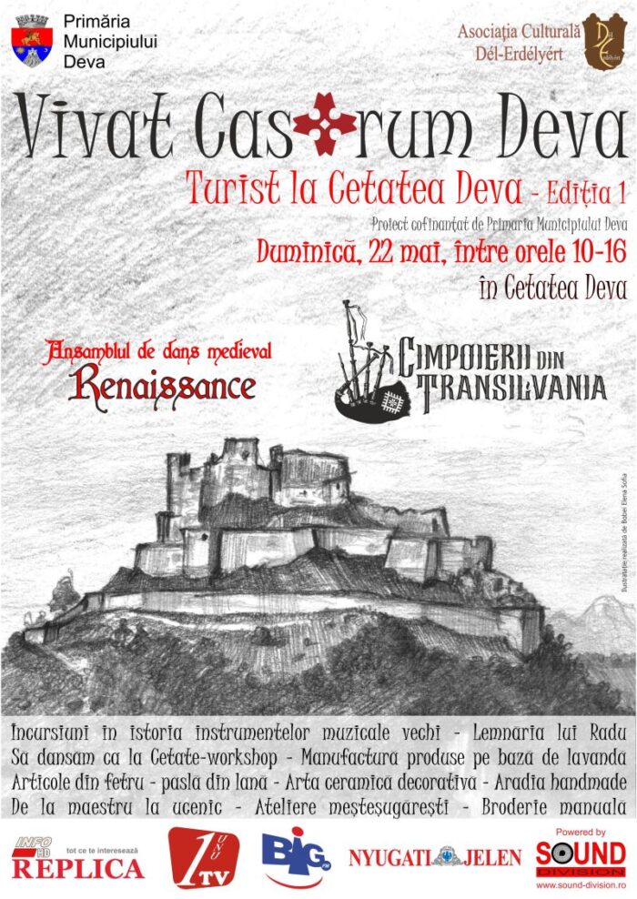 Vivat Castrum Deva - Turist la Cetatea Deva