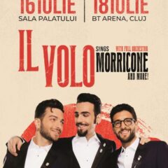 În iulie, trupa IL VOLO aduce muzica lui ENNIO MORRICONE în concertele de la București și Cluj-Napoca