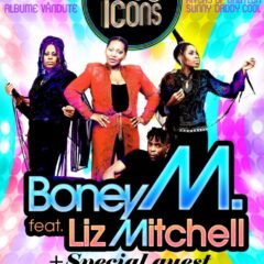 Concert Boney M. (Feat. Liz Mitchell) la Sala Palatului, un concert extraordinar sub egida “DISCO ICONS”