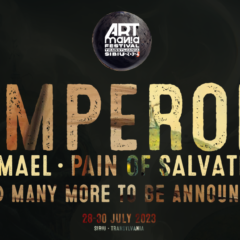 Emperor concerteaza in premiera in Romania la ARTmania Festival 2023! SAMAEL si Pain of Salvation completeaza line-up-ul ARTmania Festival 2023