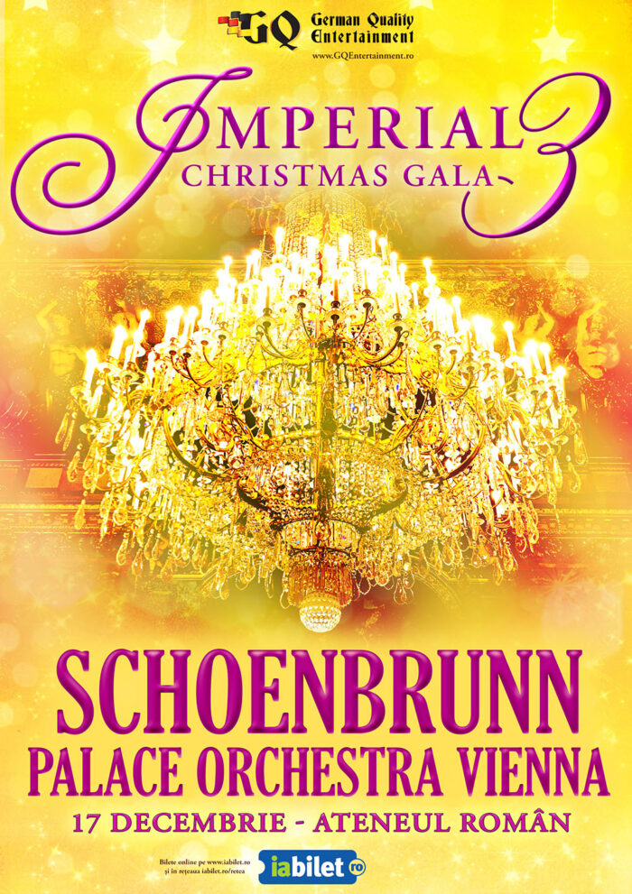 Schoenbrunn Palace Orchestra Vienna va reîntregi spiritul magic al Crăciunului, cu un concert de gală la Ateneul Român