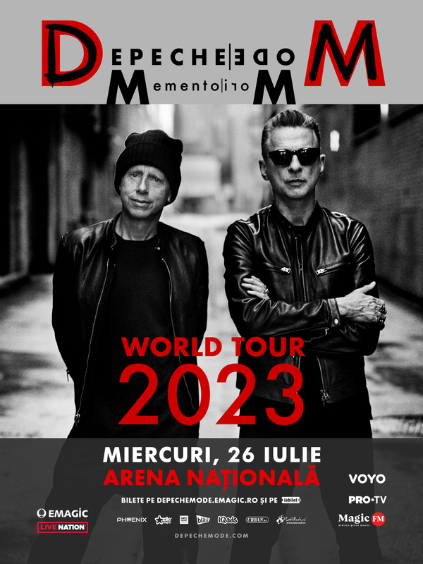 Concert Depeche Mode pe 26 iulie 2023, pe Arena Nationala