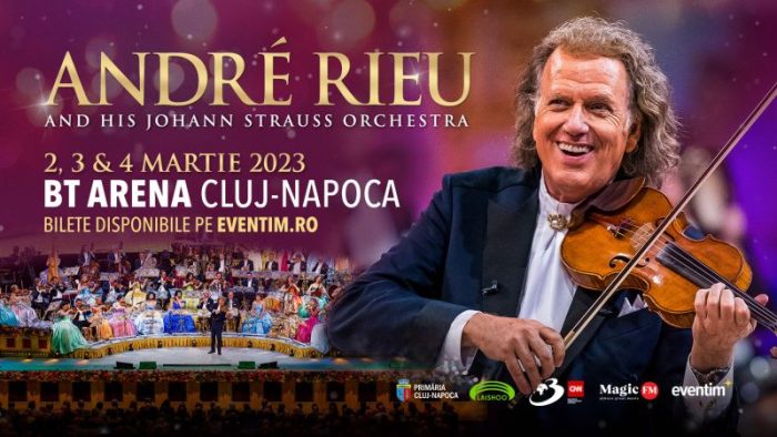 ANDRÉ RIEU anunță cel de-al treilea concert la BT Arena Cluj-Napoca!