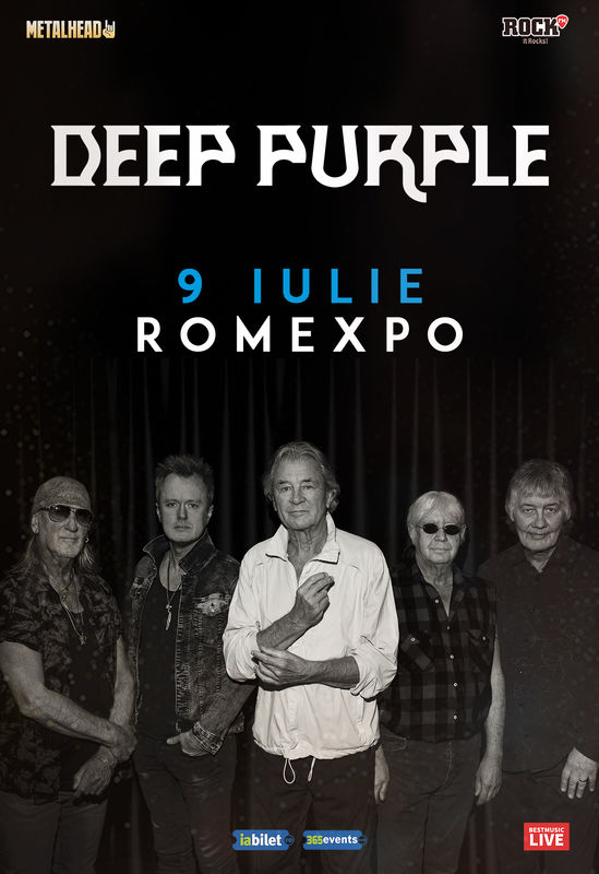Concert Deep Purple la Romexpo