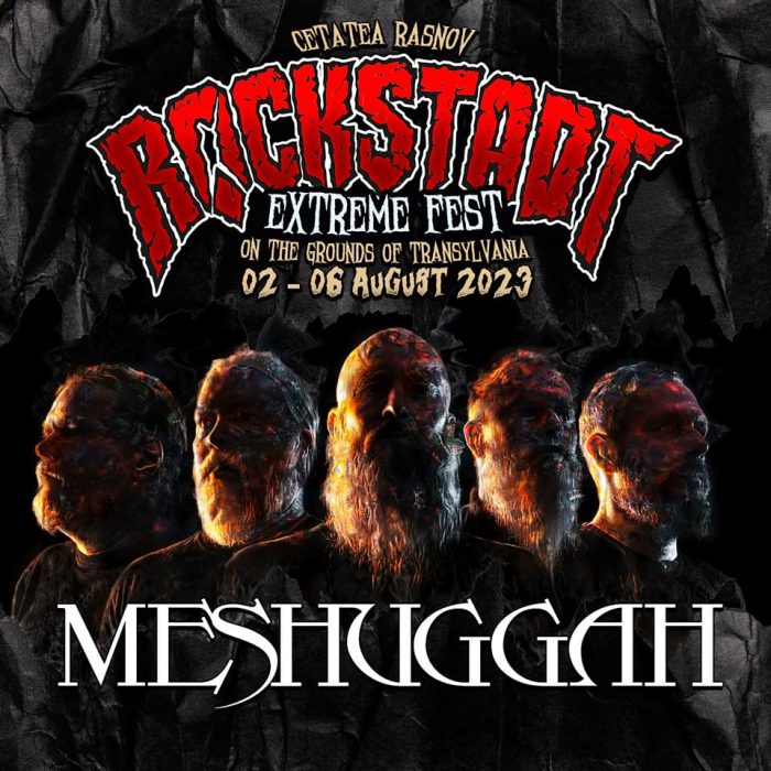 Meshuggah va concerta in cadrul Rockstadt Extreme Fest 2023