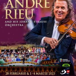 Cu 4 concerte sold-out, celebrul artist ANDRÉ RIEU susține al cincilea concert la BT-Arena din Cluj-Napoca