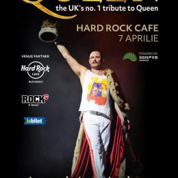 “ShowMust Go On” – tribut Queen cu Joseph Lee Jackson pe 7 aprilie la Hard Rock Cafe
