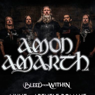 Amon Amarth va sustine un concert la Arenele Romane, in aer liber, pe 1 iulie 2023