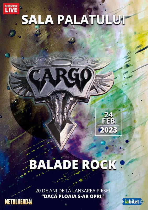 Balade Rock cu Cargo la Sala Palatului