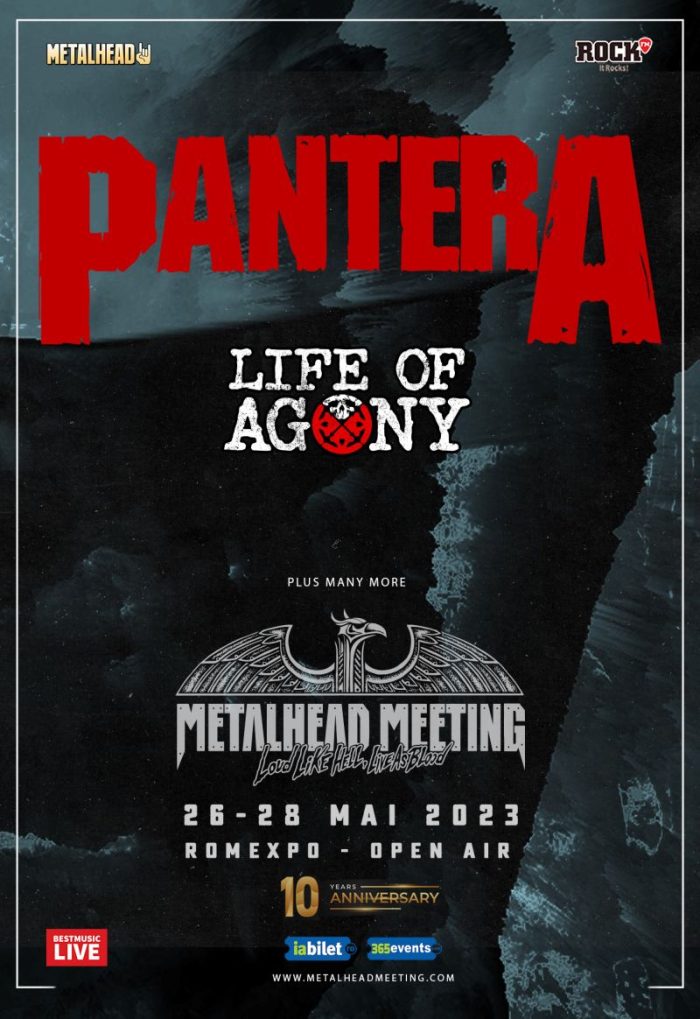 LIFE OF Agony canta la Metalhead Meeting
