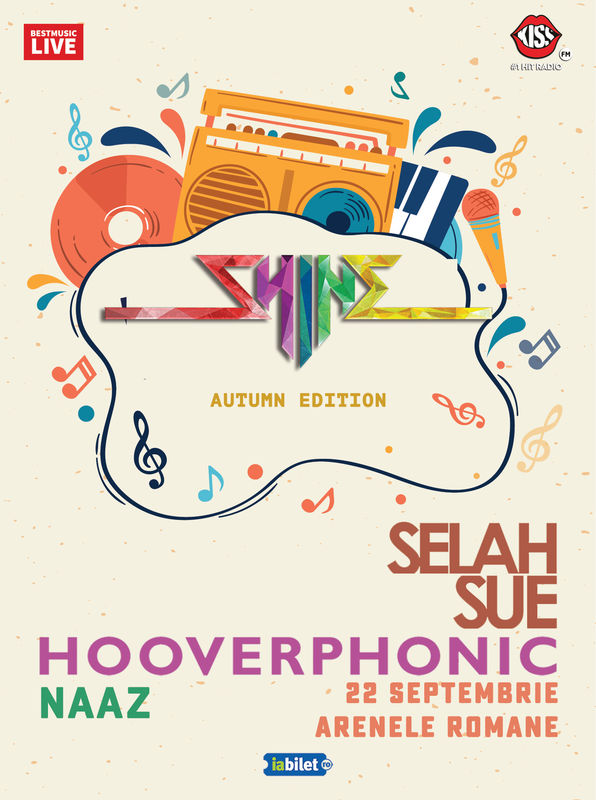 Selah Sue, Hooverphonic si Naaz la Shine Festival, autumn edition
