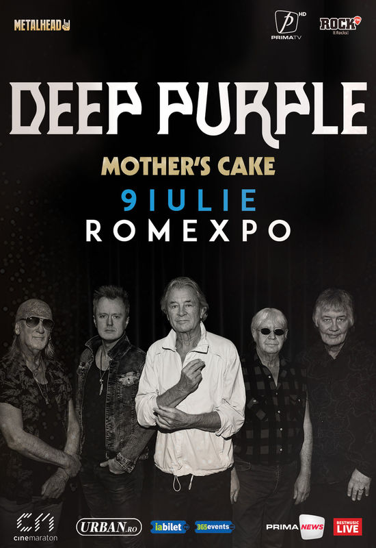 Concertul Deep Purple de la Romexpo va fi deschis de trupa Mother’s Cake