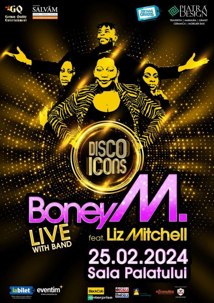 Reguli de acces şi conduită - concert Boney M. feat Liz Mitchell - live with band