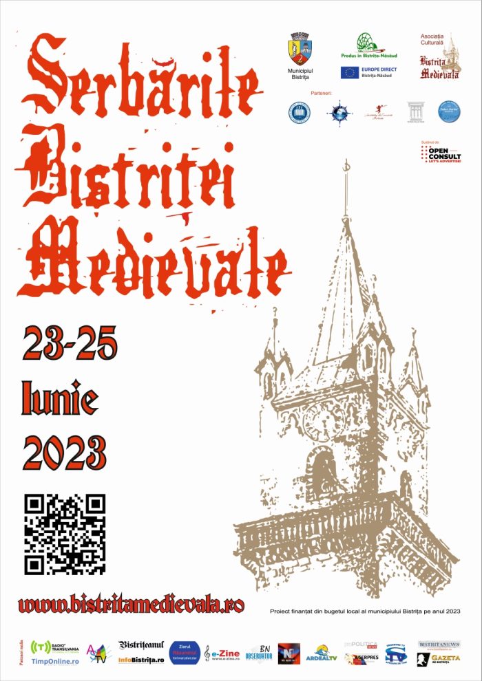 Serbările Bistriței Medievale 2023 - programul complet al festivalului