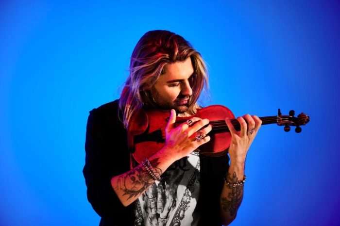 David Garrett concertează pe 18 august, la București și va cânta la o vioară care valorează 3,5 milioane de euro