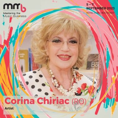 Dupa 50 de ani de cariera Corina Chiriac isi povesteste viața de artist la Mastering The Music Business 2023
