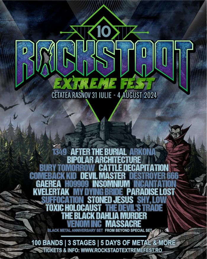 Biletele pentru Rockstadt Extreme Fest 2024 s-au pus in vanzare