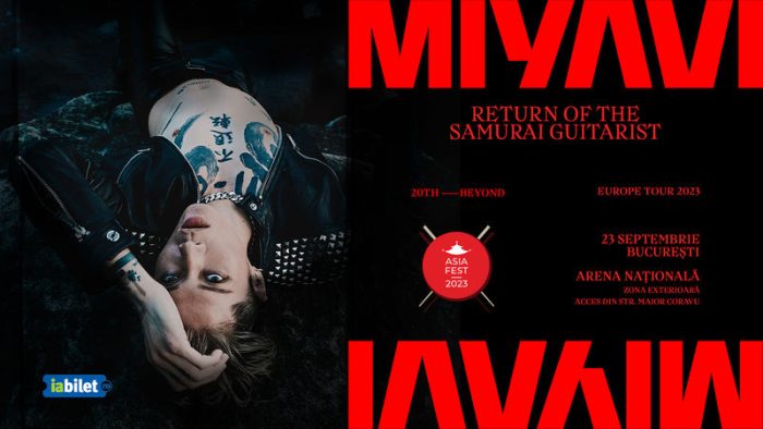 Concert J-Rock MIYAVI – Return Of The Samurai Guitarist