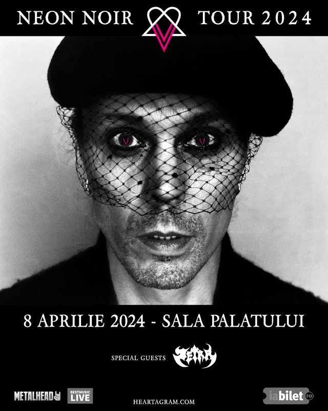 Concert VV (Ville Valo) la Sala Palatului, pe 8 aprilie 2024