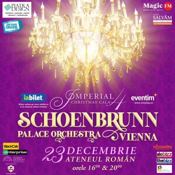 Două reprezentaţii Schoenbrunn Palace Orchestra Vienna la Ateneul Român