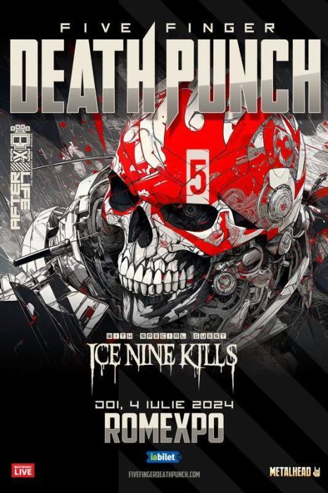 Five Finger Death Punch & Ice Nine Kills la Romexpo – METALHEAD 20 Years