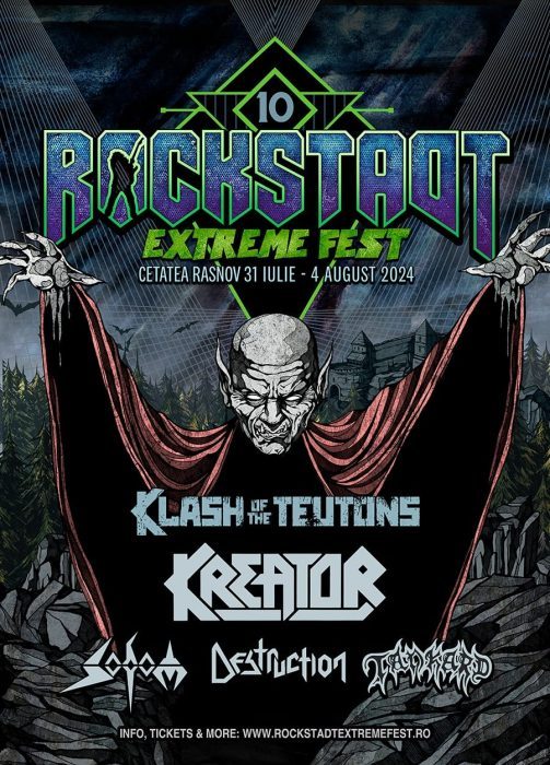 Klash of the Teutons: Kreator, Sodom, Destruction si Tankard la Rockstadt Extreme Fest