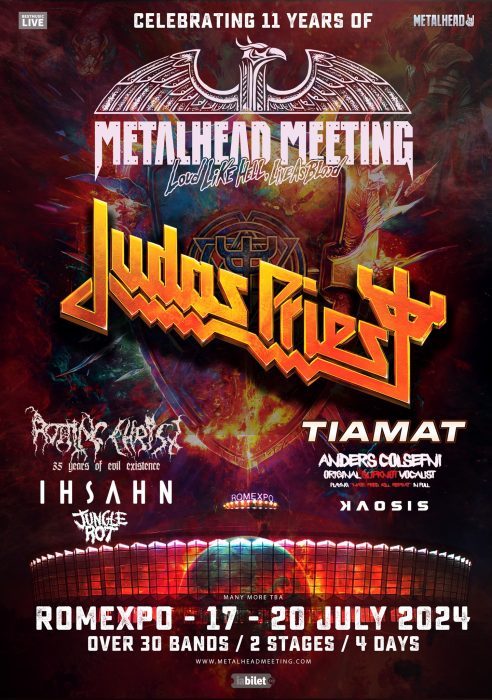 Metalhead Meeting 2024 anunta primele trupe: Judas Priest, Rotting Christ, Ihsahn, Tiamat, Jugle Rot, Anders Colsefni si Kaosis