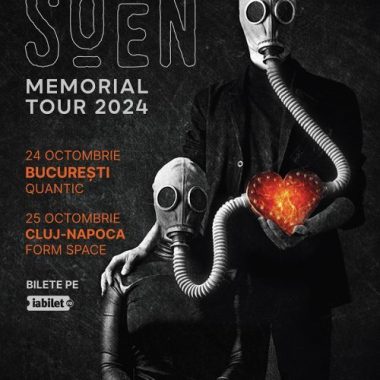 Concert Soen - Memorial Tour 2024 - in club Quantic din Bucuresti si /FORM Space din Cluj-Napoca