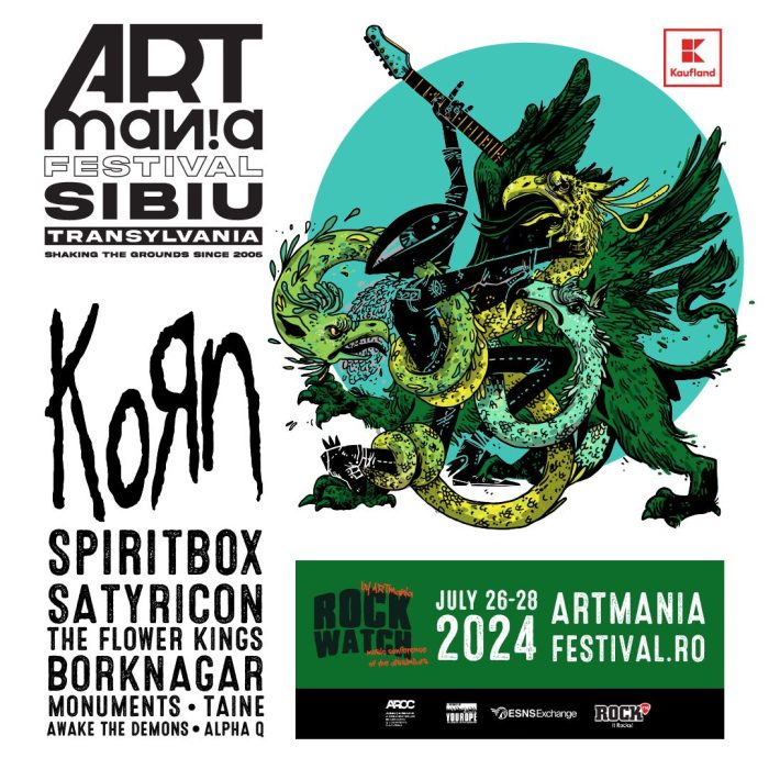 Korn si Spiritbox vor canta in cadrul ARTmania Festival 2024