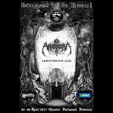 Underground For The Masses I anunta inca 3 trupe: Hell Militia, Thagirion si Akrotheism