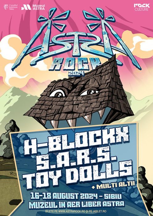 Festivalul Astra Rock 2024 va avea loc intre 16-18 august 2024, H-BLOCK X, S.A.R.S., Toy Dolls si alte nume vor canta pe aceeasi scena