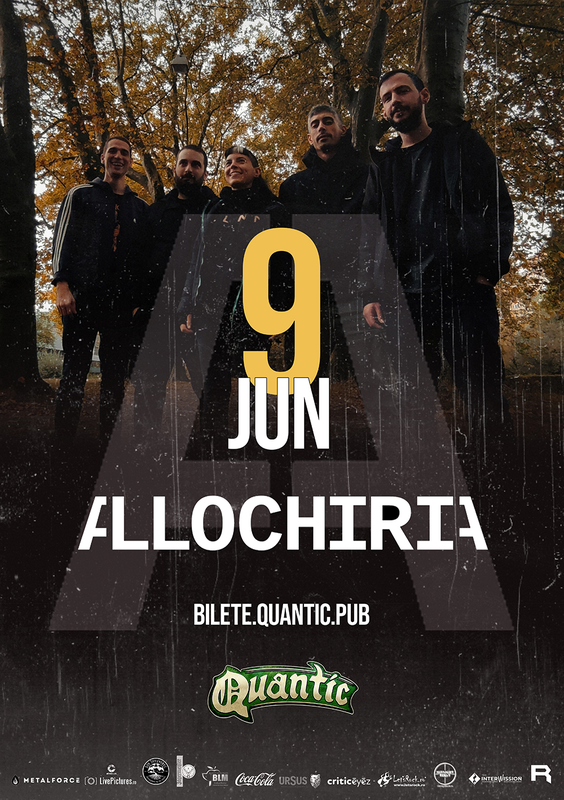 Allochiria va sustine un concert in Quantic, pe 9 iunie 2024